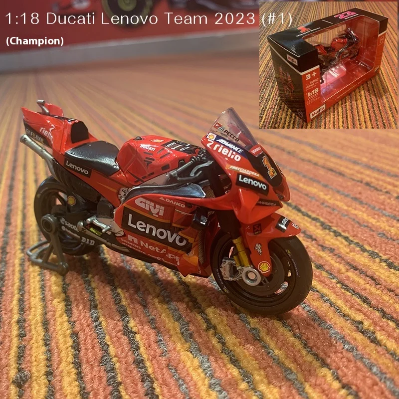 Maisto 1:18 2021 Season Ducati Honda Yamaha Motorcycle Motorcycle Simulation Car Model Ornaments