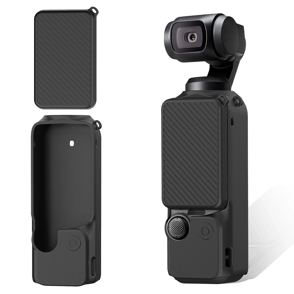

Case for DJI Osmo Pocket 4 Silicone Protective Cover Anti-Scratch Screen Cap Protector for Pocket4 Case Camera Shell Accessories