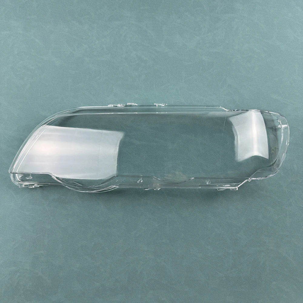 ل BMW X5 E53 2000 2001 2002 2003 سيارة الجبهة غطاء المصباح السيارات كشافات عاكس الضوء غطاء المصباح رئيس ضوء المصباح زجاج عدسة قذيفة #6