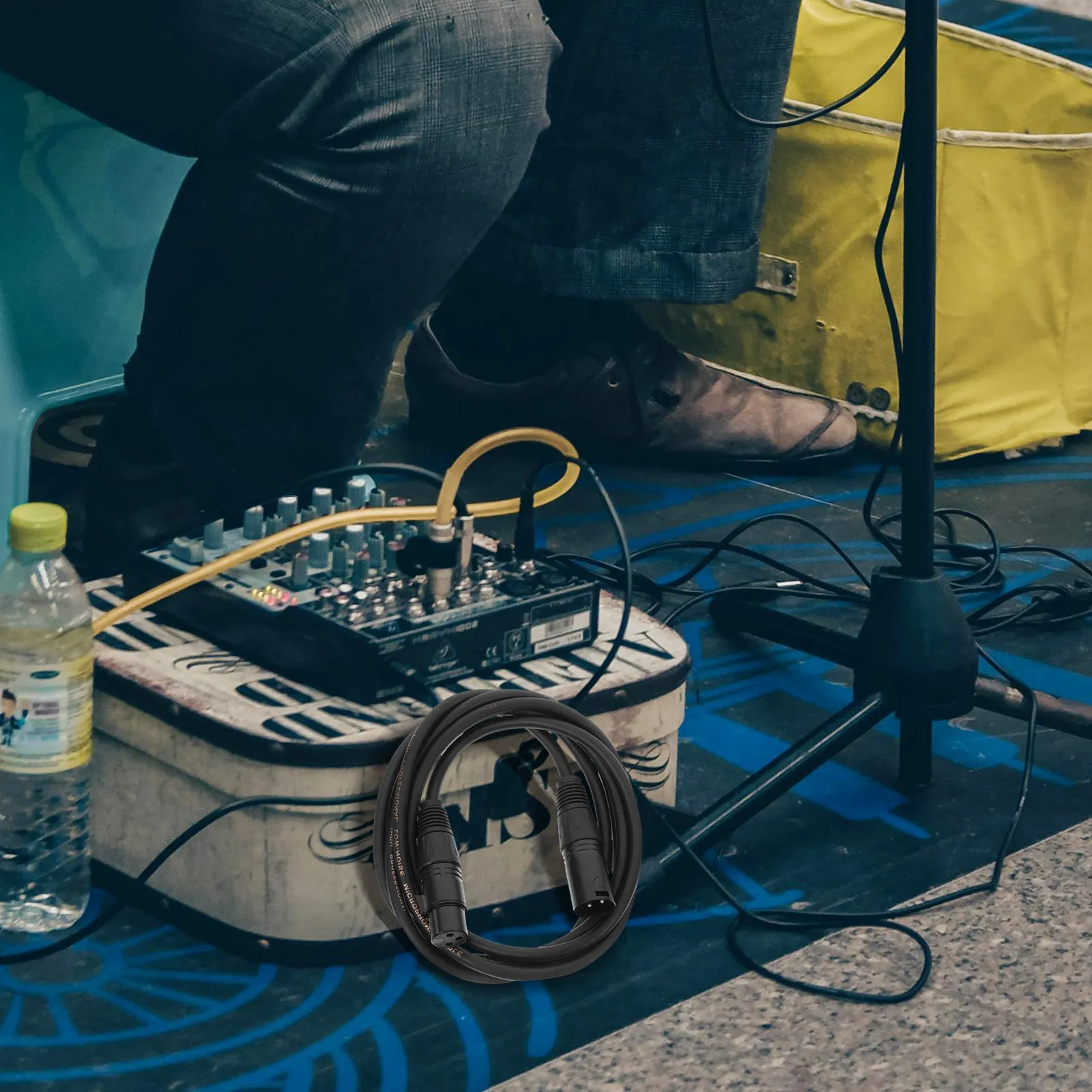 

10 шт. 2-метровых гибких DMX-кабелей с 3-контактным XLR-разъемом M-типа, с защитой от перегибов, в мягкой ПВХ-оболочке, для сценического освещения, DJ-оборудования, аудиокабелей