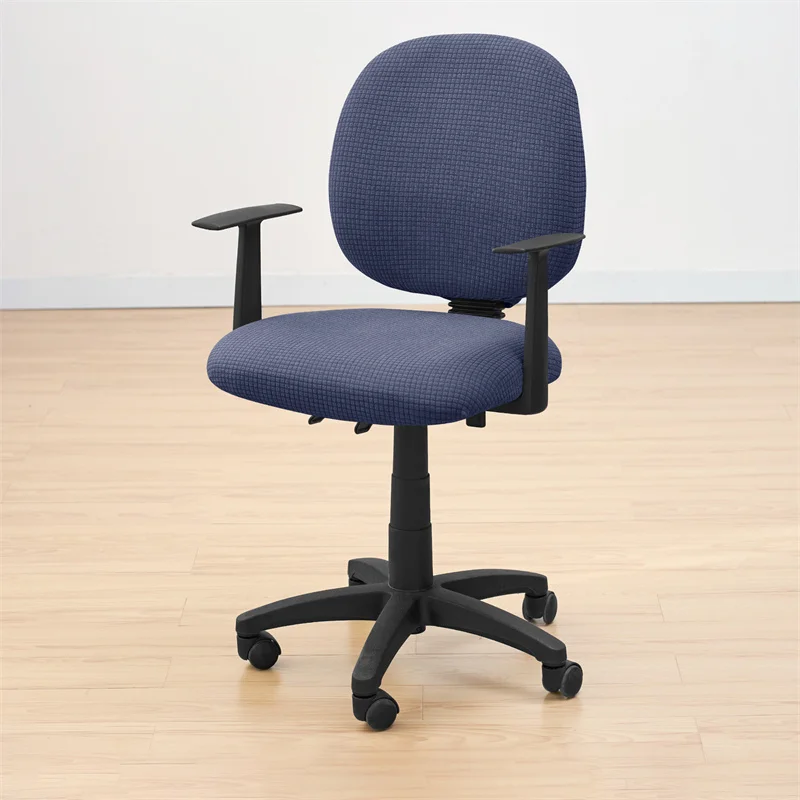 2 teile/satz Wasser Abweisend Büro Stuhl Abdeckung Polar Fleece Stretch Computer Stuhl Schonbezüge Rotierenden Gaming Sitz Abdeckung Schutz – Detail 8