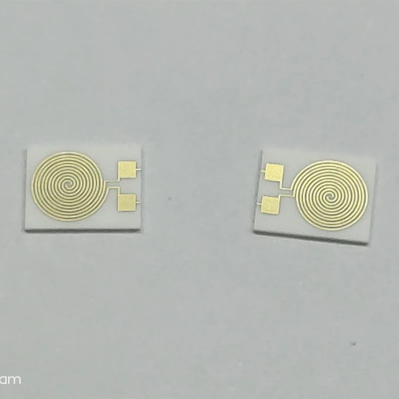 100um Interdigitated Gold Electrode 5x6.5 Capacitance Array Ceramic Circuit Biological Gas Humidity Sensor Chip