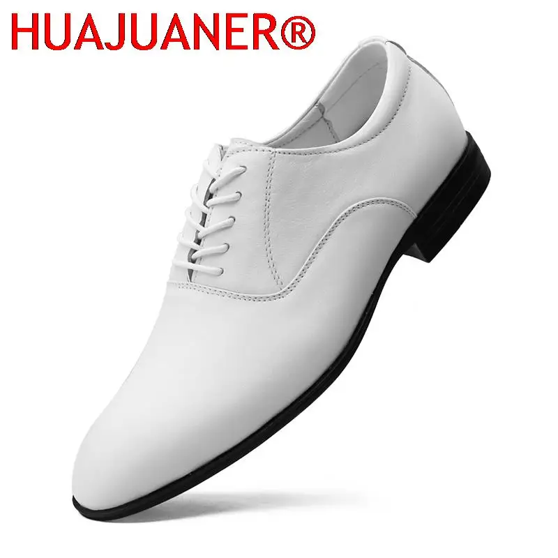 Luxury Oxford Genuine Leather Mens Shoes Brand Formal Shoes Top Quality Business Wedding Dress Italian Footwear Plus Size 49 50