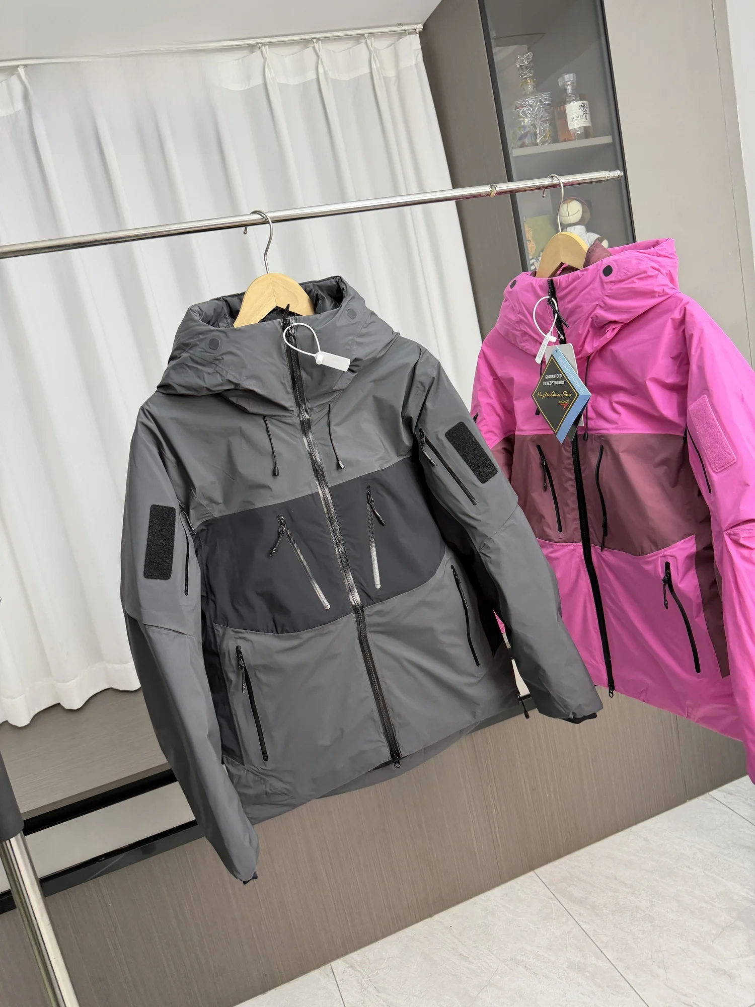 

Outdoor Luxury! 90% White Du Down! Men's Winter Windproof Waterproof Ski Jaet down Jaet Faionable Urban Sle