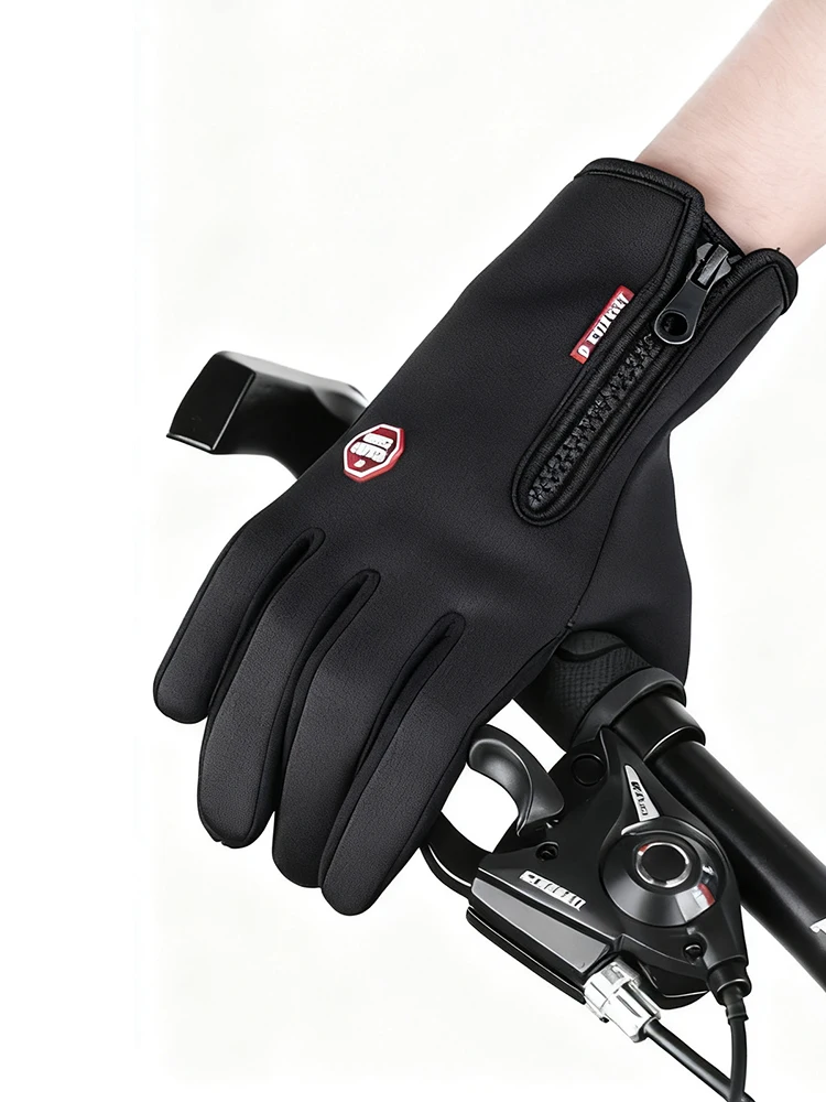 AliExpress NONE Autumn Winter Gloves For Men Women Touchscreen Warm Outdoor Cycling Driving Motorcycle Cold Gloves Windproof Non Slip Gloves