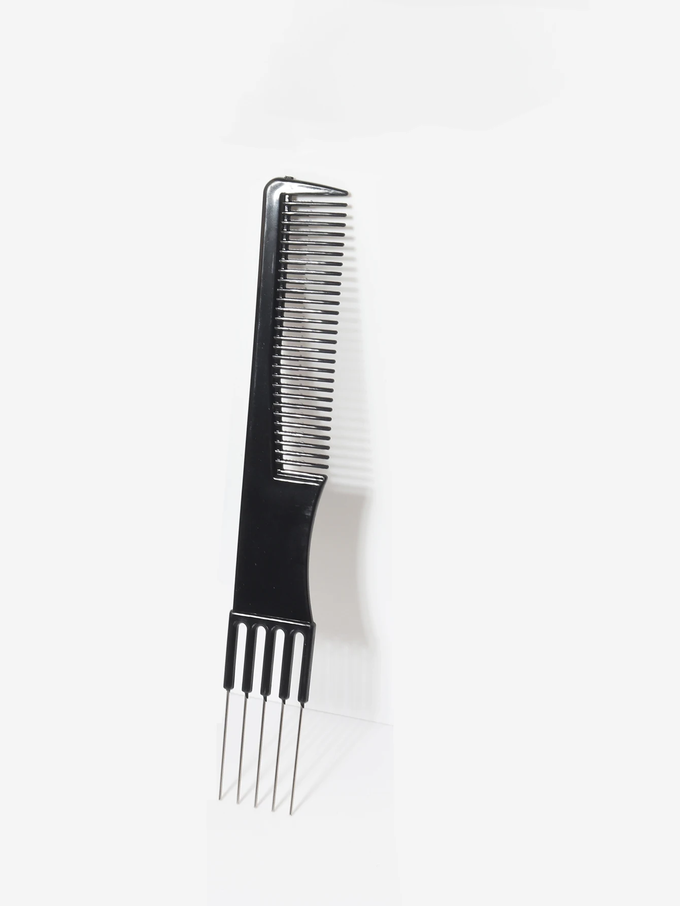 Set di pettini per styling da 1/3 pezzi, con forchetta metallica in acciaio inossidabile e pettine a denti fini, speciale per parrucche di capelli veri