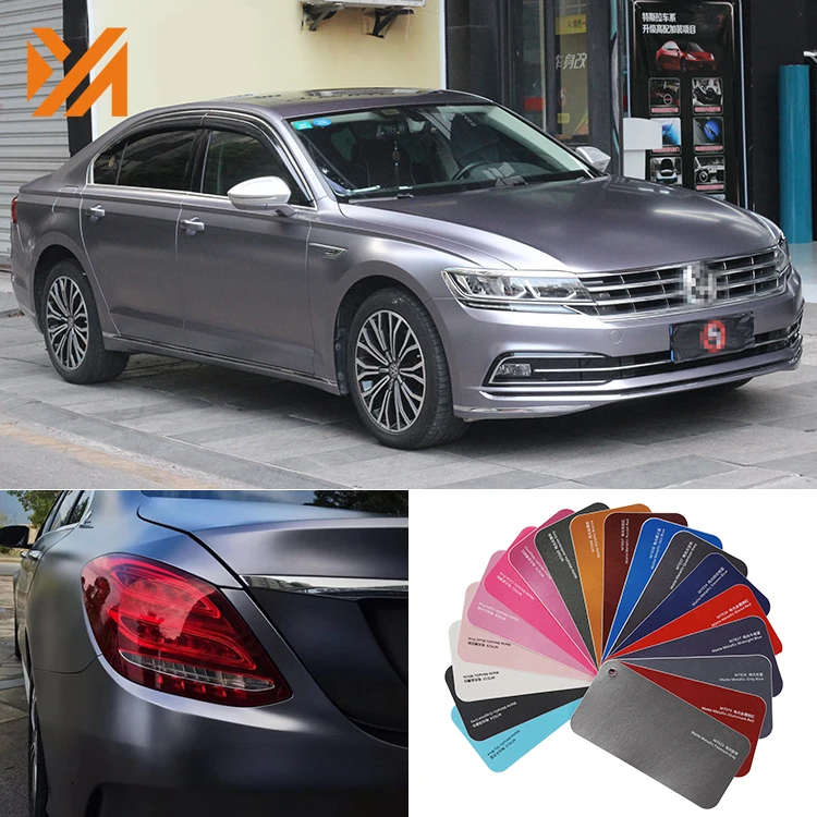 Hot Sale Custom Colored Matte Metallic Pvc Material Protection Film for Cars Wrapping Vinyl