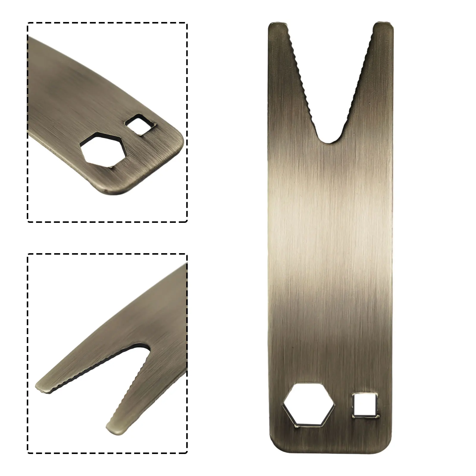 Smooth Operation Guitar Bass Multi Spanner Wrench Luthier Tool for Tightening Pots and Switches Maintenance Essential