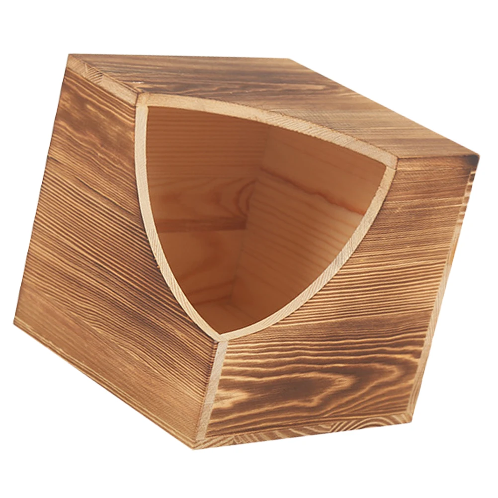 

Small Hatchery Breeding Box Wooden Bird Nest Wood Birds Nest For Parrot Small Birds Pet Supplies Natural Wood Material Safe