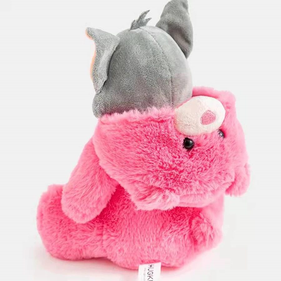 Original Tom and Jerry Stuffed Toy Cosplay Bear Clothes Cartoon Movie Cat Mouse Plushies Stuffed Animals Doll Toys Gift