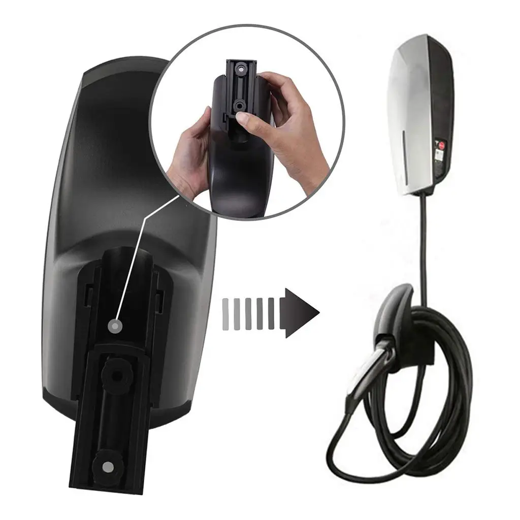 Car Charging Cable Organizer Wall Mount Charger Connector Organizer Bracket Holder Adapter for Tesla Model 3 Model X Model S