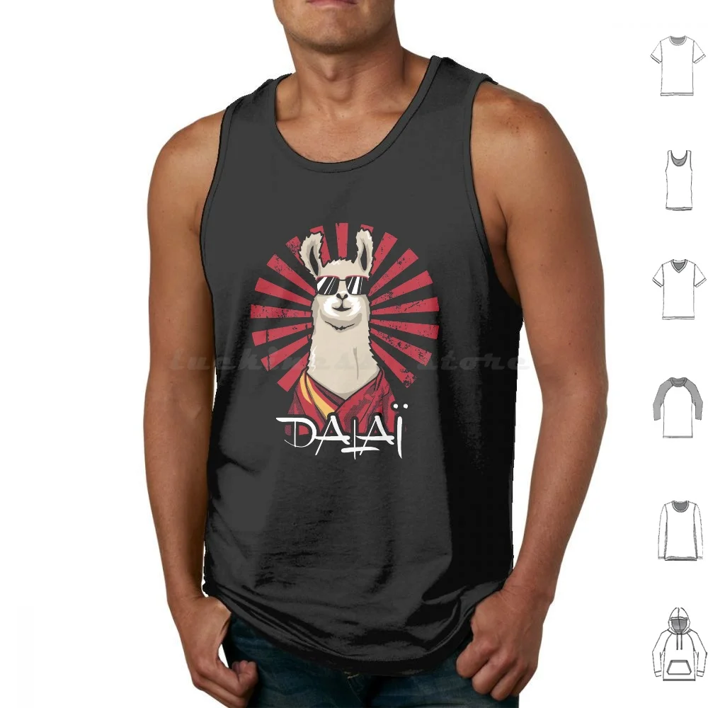 - Lama Tank Tops Print Cotton Lama Buddhist Monk Buddhism Buddha Less Lama Funny Lama Lama Free Spirituality