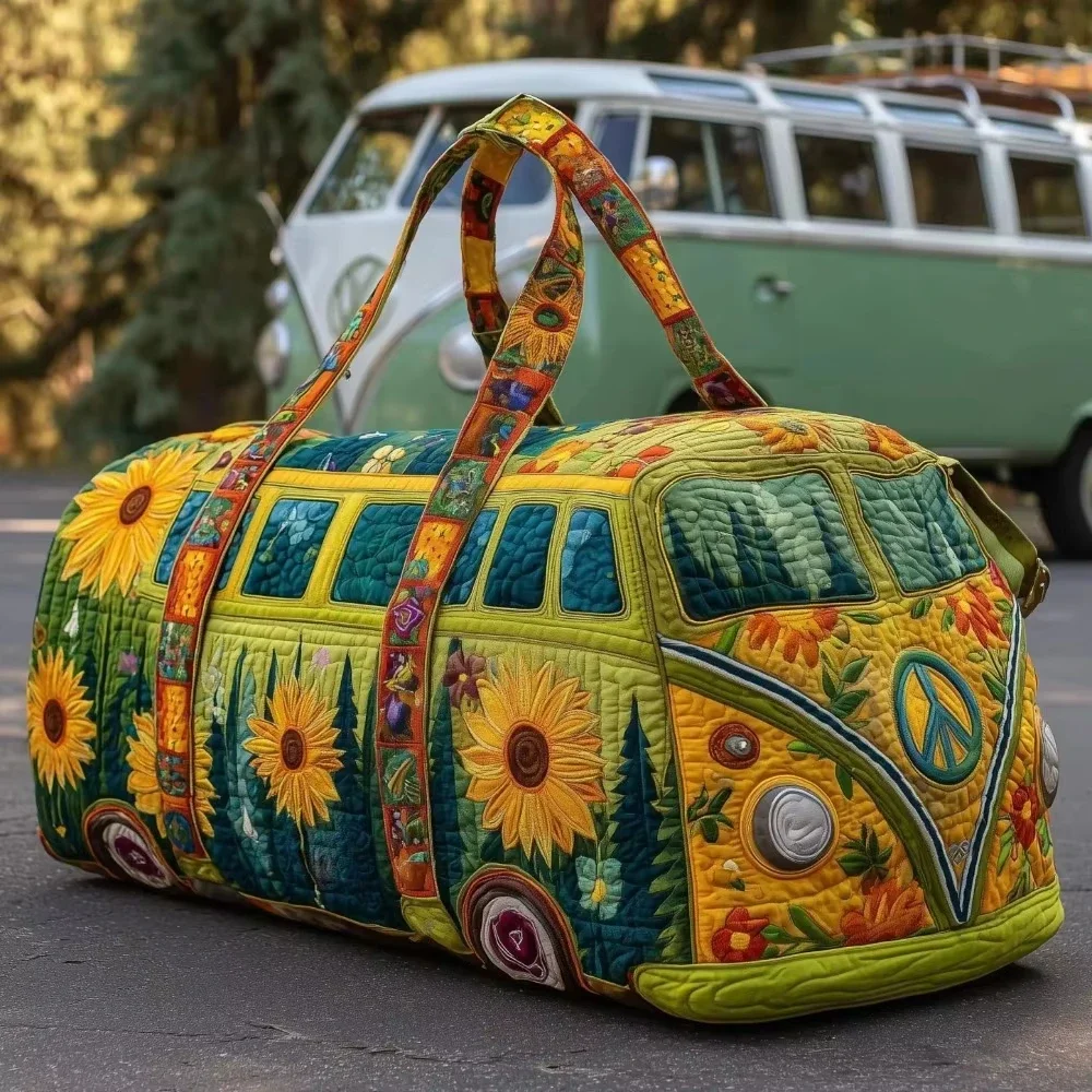 30 Stile Gesteppte Reisetasche mit Großer Kapazität, 3D-Stepp-Design, Kurzstrecken-Handtasche – Detail 10