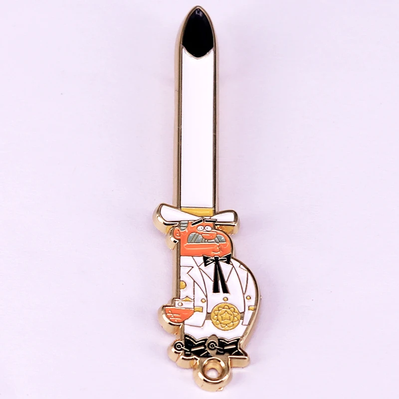Dimmadome Pin esmaltado, insignia de personaje de dibujos animados, regalos de joyería divertidos