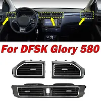 Accesorios interiores de coche para DFSK Glory 580, salida de aire acondicionado, Panel de instrumentos, salida de aire, ventilación de aire acondicionado, ventilación de CA, nuevo