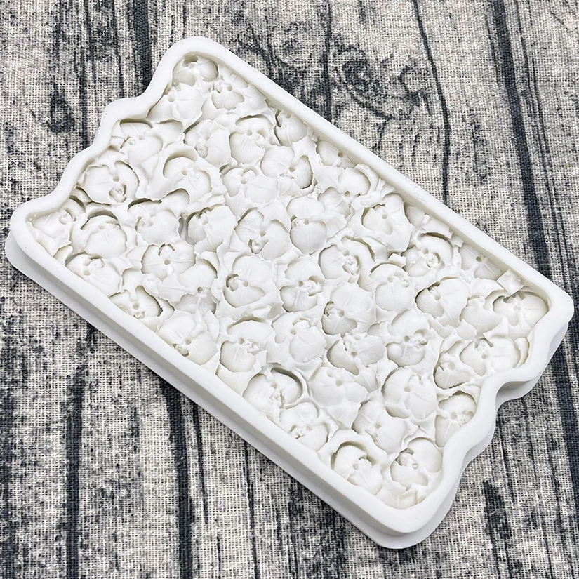 Flowers Hydrangea Rose Silicone Mold Fondant Cake Chocolate Candy Jello Silicone Decorating Tools