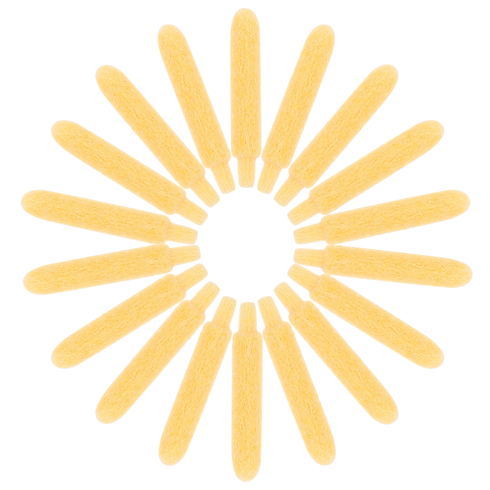 30 Pcs Paint Pen Tip Replacement Marking Tips Portable Markers Pens Nibs for Yellow Cover Student