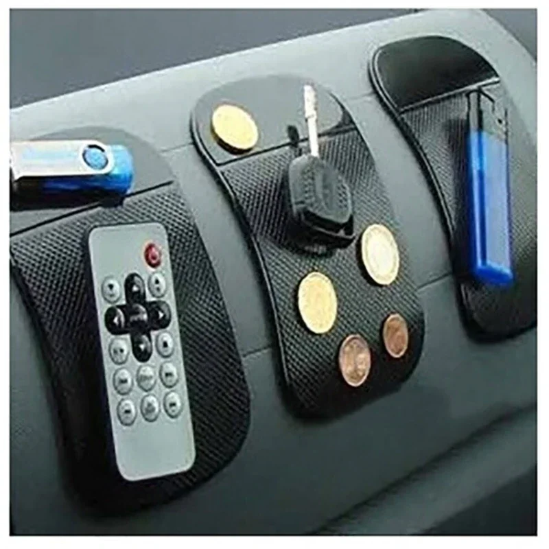 Universal Car Dashboard Non Slip Grip Sticky Pad Phone Holder Mat PVC Anti-skid Silicone Mat Car Mat Car Interior Accessories