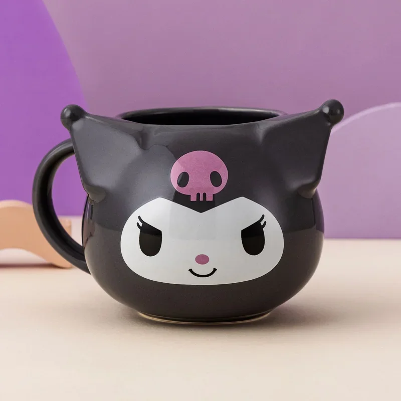 Hello Kitty My melody Kuromi KEROKERO KEROPPI mug ceramic anime three-dimensional cup ins high-value personalized water cup gift