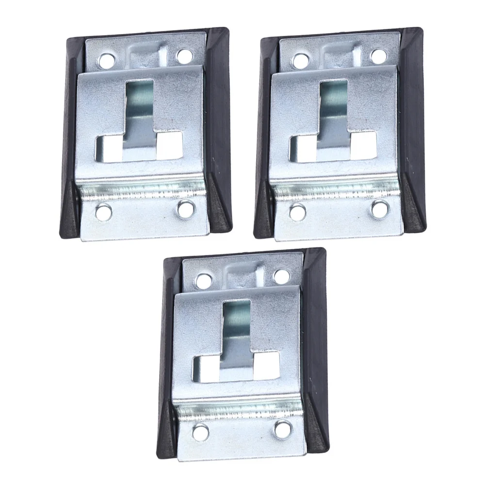 Soporte de puerta para Rv, Material fuerte, longevidad, varias propósitos, estabilidad confiable, pestillo de puerta de remolque de carga, 3 uds.