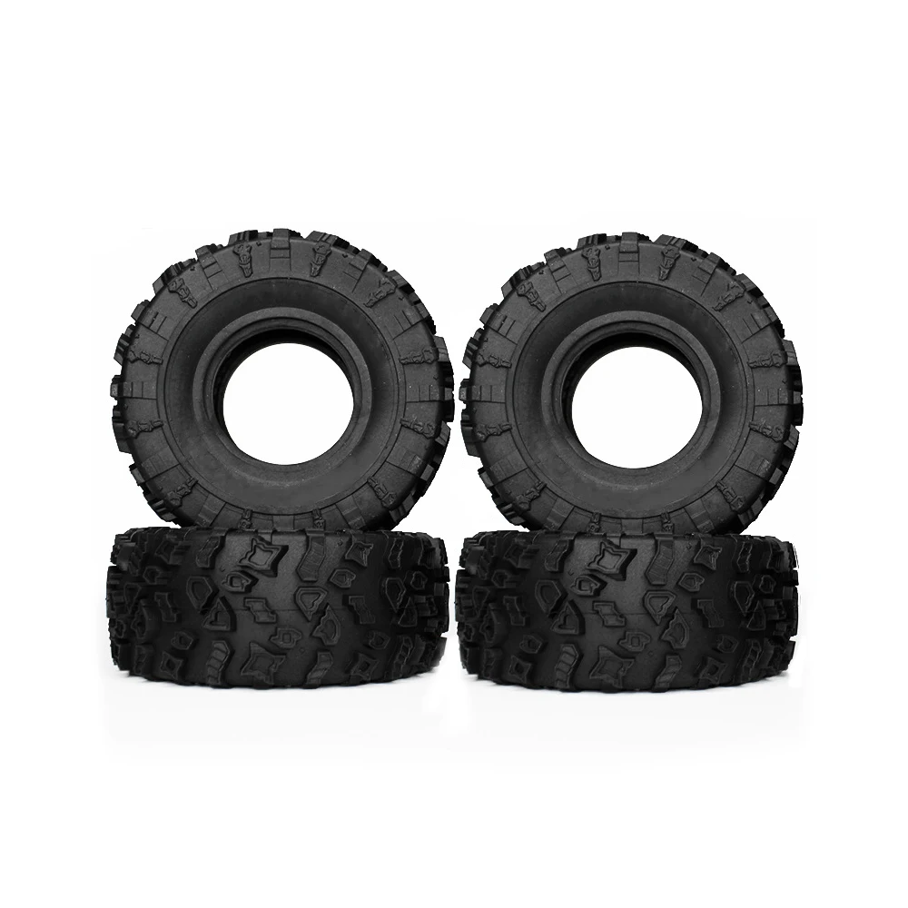 

130*54 Mm Diameter 2.2-inch Climbing Car Tire Skins 4 Pcs Rc Tires for Remote Control Climbing Car Model 4021
