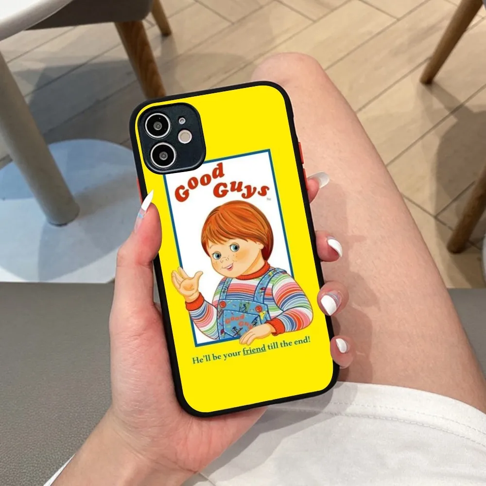 Chucky Good Guys Phone Case For iPhone 14 X XR XS 7 8 Plus 11 12 13 pro MAX 13mini Matte Shockproof Case