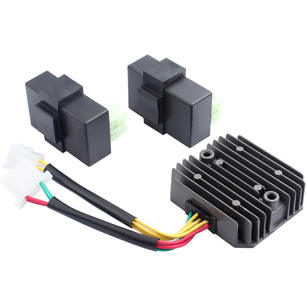 3pcs CDI Regulator Rectifier Kit Fit for Honda XL 600 V Transalp XRV 650 Africa CDI Regulator Rectifier Kit 30410-MS8-610