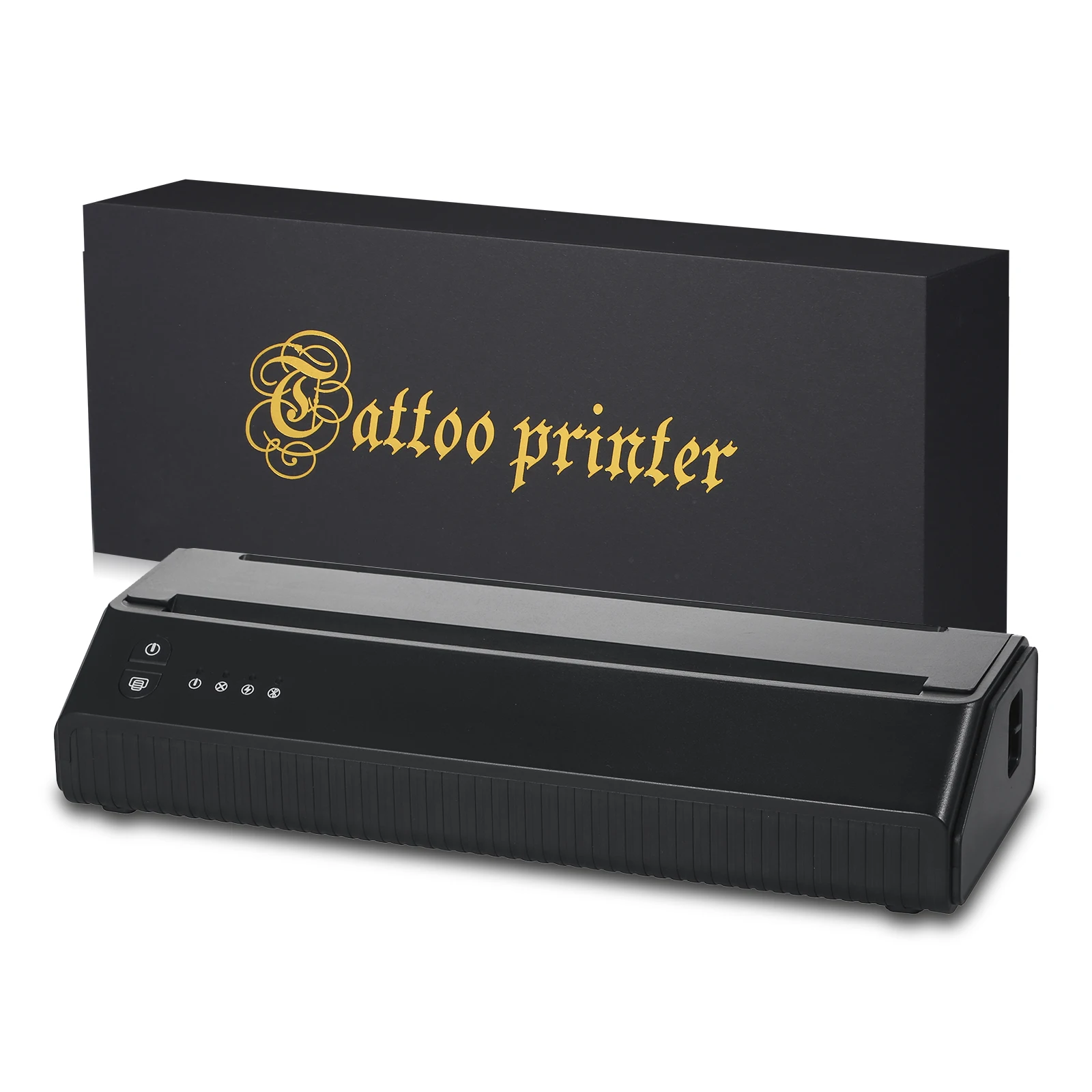 Thermal Printer Wirelessly BT Photo Tester Paper Printer Portable 203DPI Tattoo Transfer