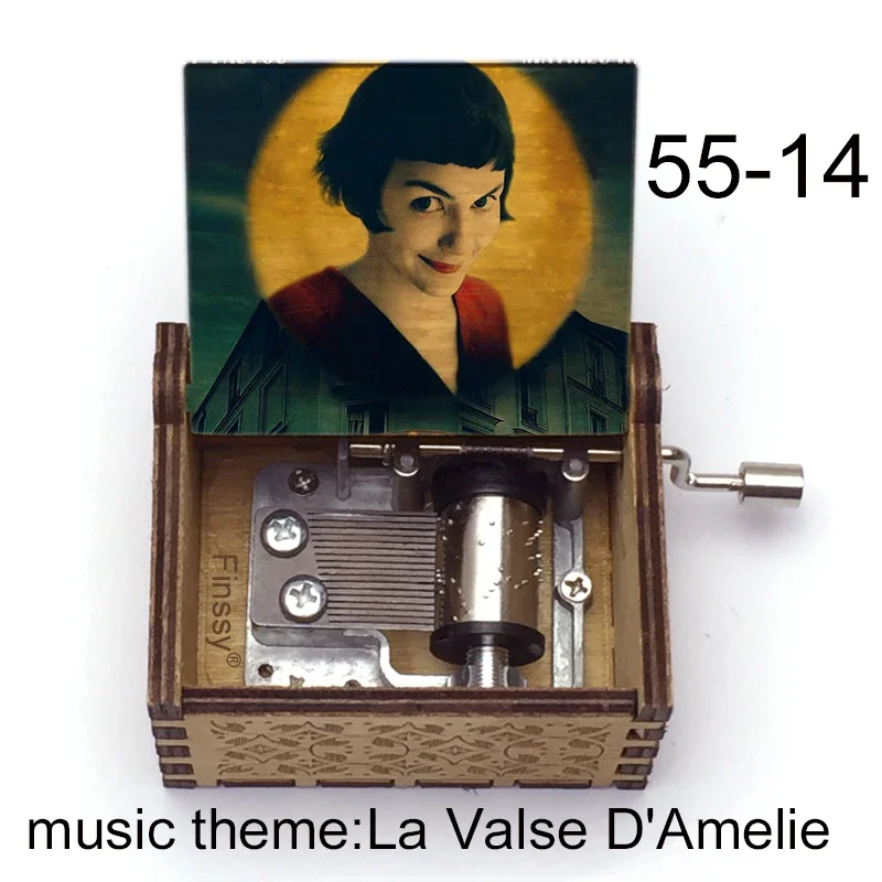 France Amelie music theme La Valse D'Amelie Music Box Hand Musical movie fans new year Christmas Gifts for Girls