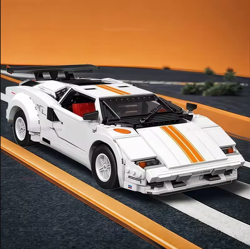 

Технический автомобиль Mold King 10045, игрушки MOC-82416, спортивный гоночный автомобиль, модель строительного блока, кирпич, детские рождественские подарки