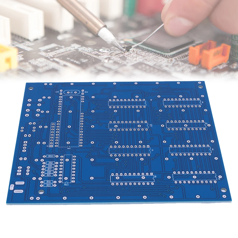 3D8 8x8x8 3MM Squared LED Electronic  Soldering Project Kit 4.5-5.5V 3D Squared DIY Kit Cube Soldering Kit LED Cube PCB Board