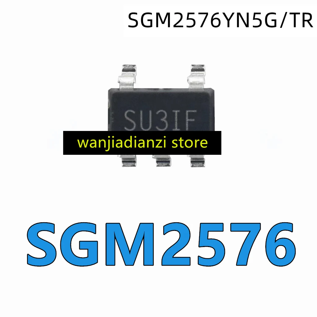 5PCS Original genuine SGM2576YN5G/TR screen printing SU3 patch SOT23-5 power electronic switch chip SGM2576 SGM2576YN5G