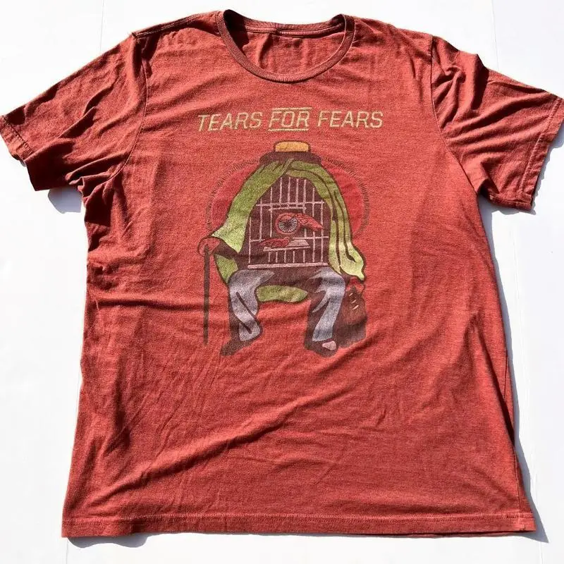 

Tears For Fears Band Fan Red S 2345XL T Shirt MD82