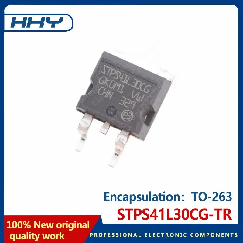 

5PCS STPS41L30CG-TR STPS41L30CG TO-263 Schottky rectifier tube