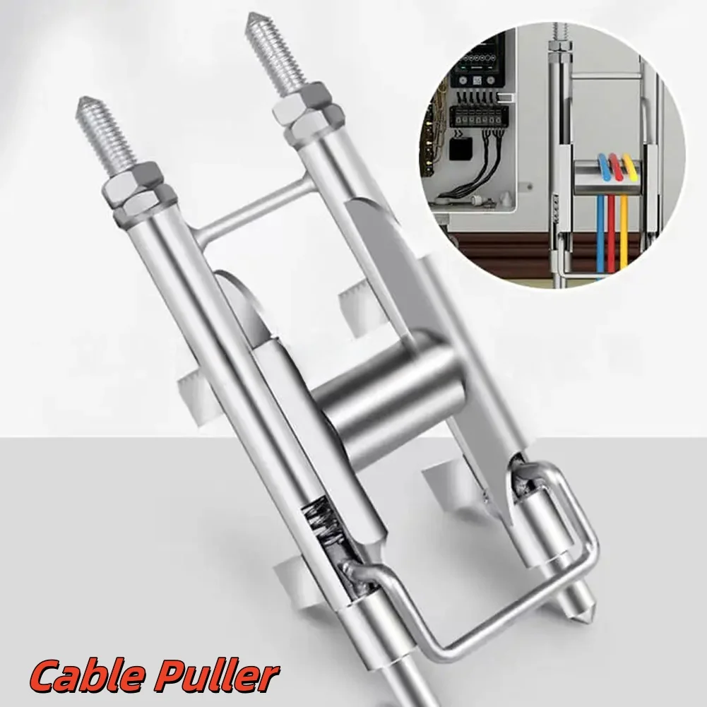 

Cable Puller Electrical Wire Threading Aid Wire Cable Pulling Auxiliary Device Pulley Cable Puller Electrician Cable Fish Wire