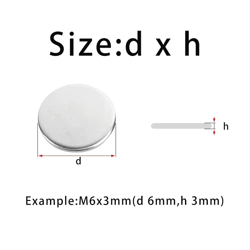 10-150pcs Solid Flat Round Disc 304 Stainless Steel 6-30mm Metal Plate Circular Sheet Flat Pad Washer Without Hole