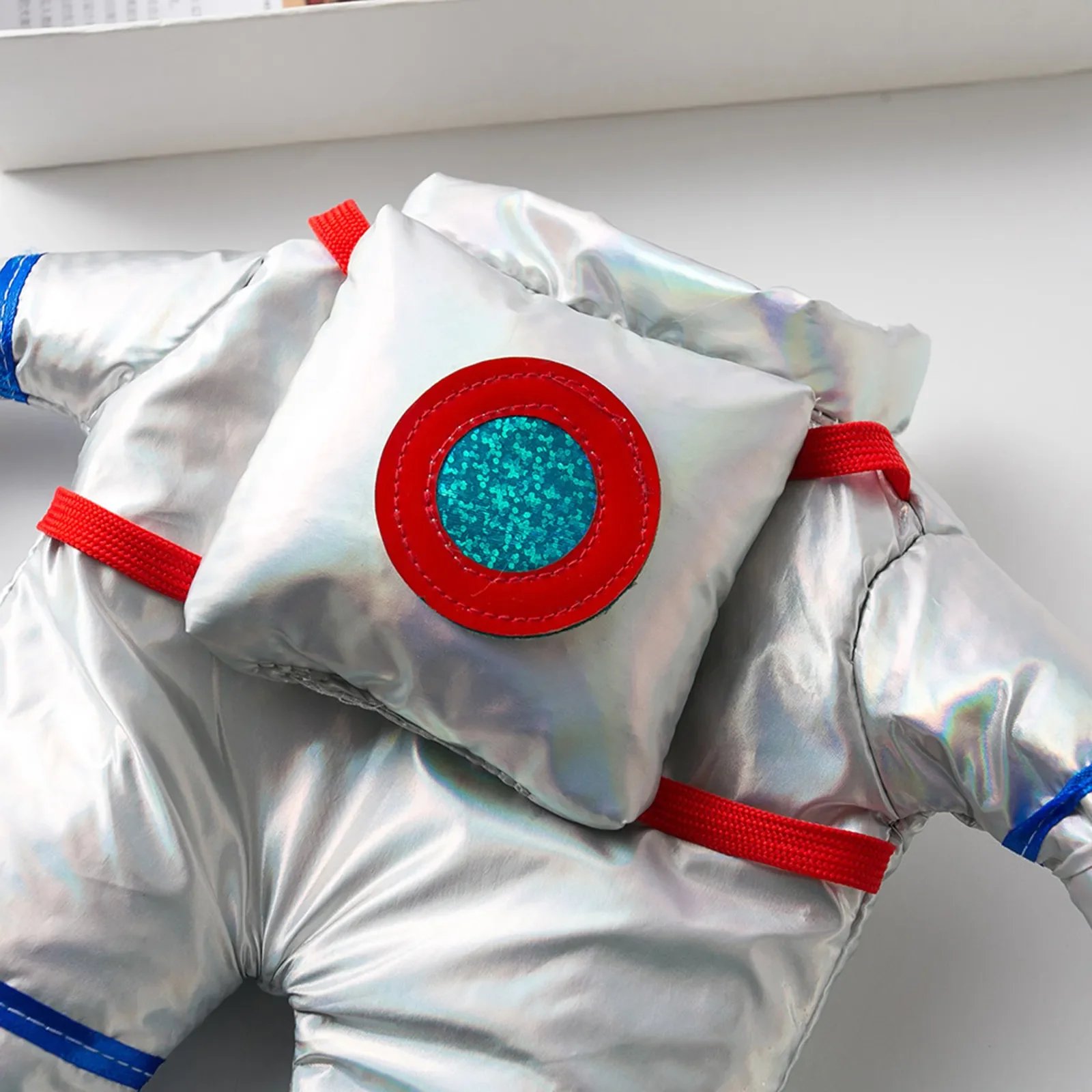 

Pets Dog Cat Halloween Astronaut Costumes Funny Fully Padded Clothes with Hat Standing-up Apparel Set Party Cosplay Clothing New