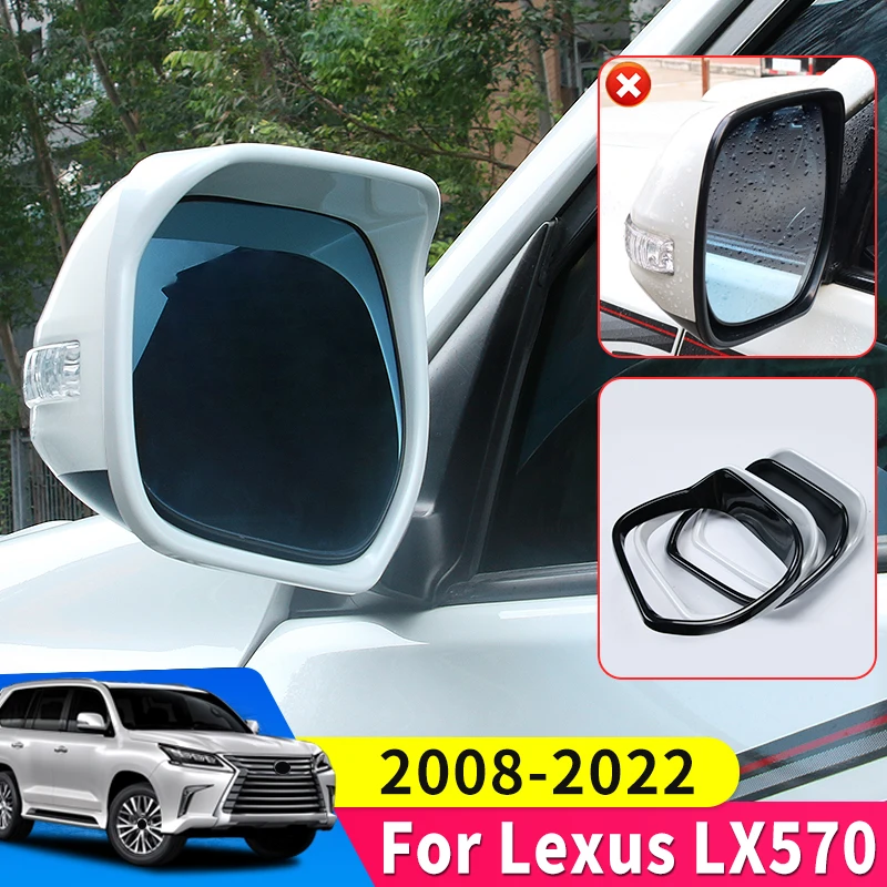 

Applicable to Lexus LX570 Rearview Mirror Rain Cover Modification 2008-2022 GX460/Gx400 Side Window Deflector Accessories