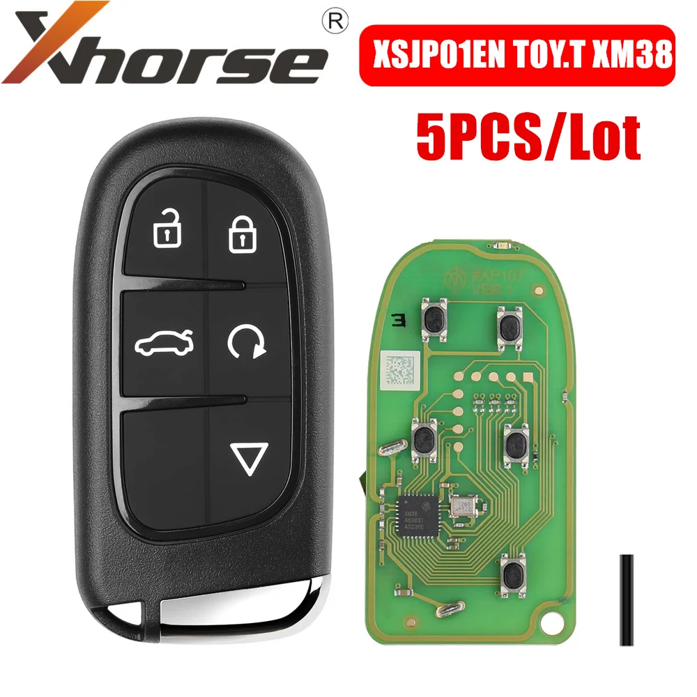 XHORSE XSJP01EN TOY.T XM38 Universal Smart Key 5pcs/lot