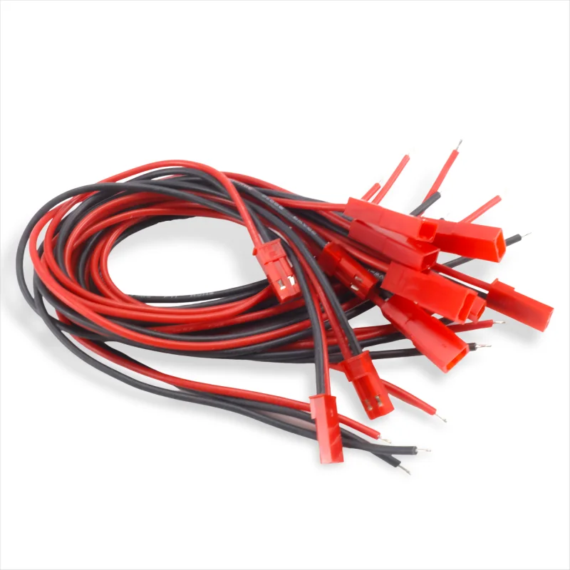 High quality and 100%NEW 3/6Pairs 200mm 22JST 2 Pin Plug Male Female Cable Wire Connector For LED Lamp Strip RC Toys Battery DIY