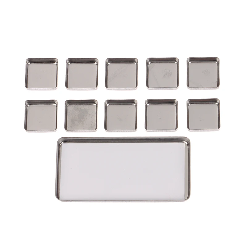 Tavolozza per acquerelli magnetica in alluminio per viaggi arte_voghion.com