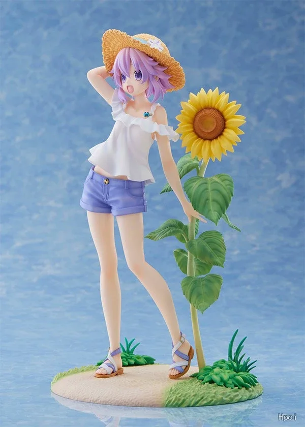 【ZW】Alice Glint Super Dimension Game Neptune Animation Version Neptune Summer Edition Scale 1/7 Figures Model Toy Gift