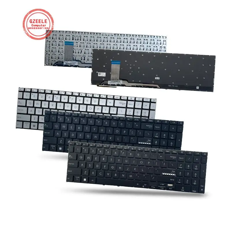 NEW Backlight US Laptop Keyboard for ASUS Vivobook 17 X1702 X1702Z X1702ZA X1703 X1703ZA  With/without backlight