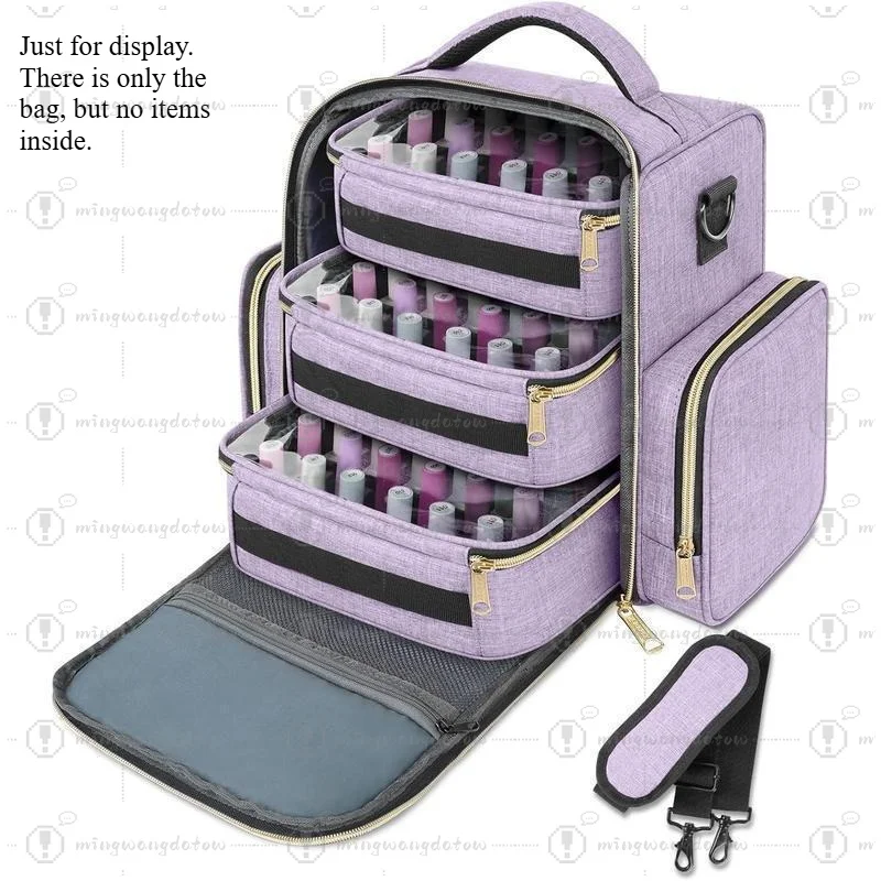 Portable Storage Pouch, Large Capacity Organizer Holds 72 Pieces for Outdoor Use