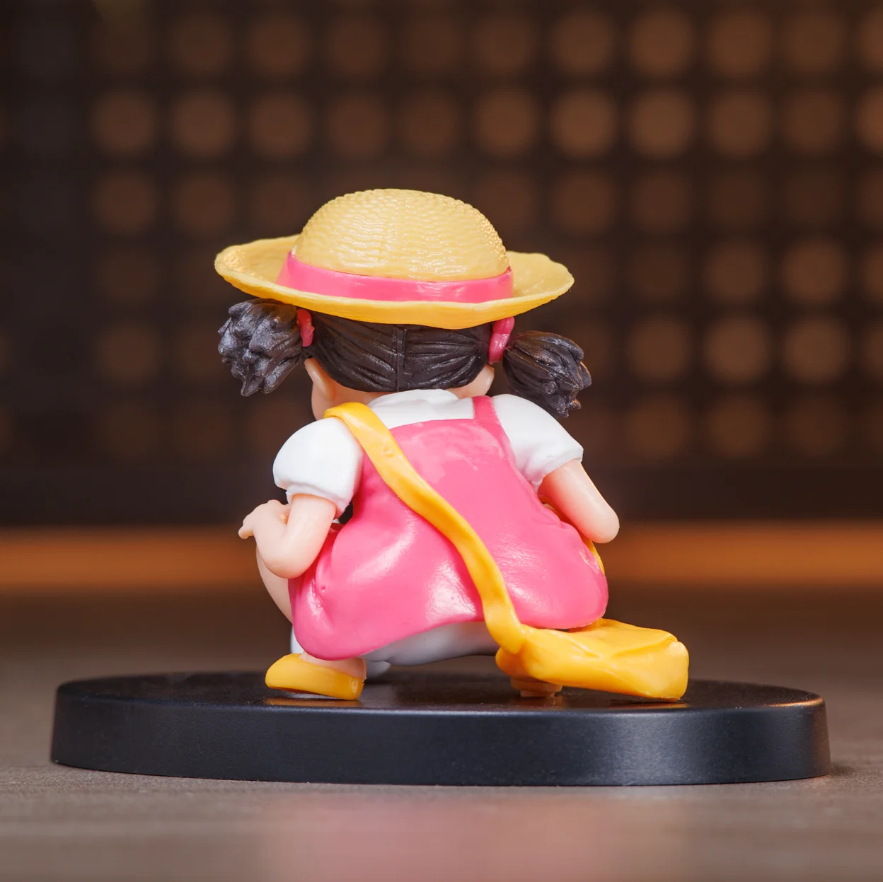 Totoro Mei أنيمي الشكل-Mei القرفصاء الشكل Kawaii دمية تحصيل نموذج عمل تمثال PVC تمثال دمية جمع الديكور