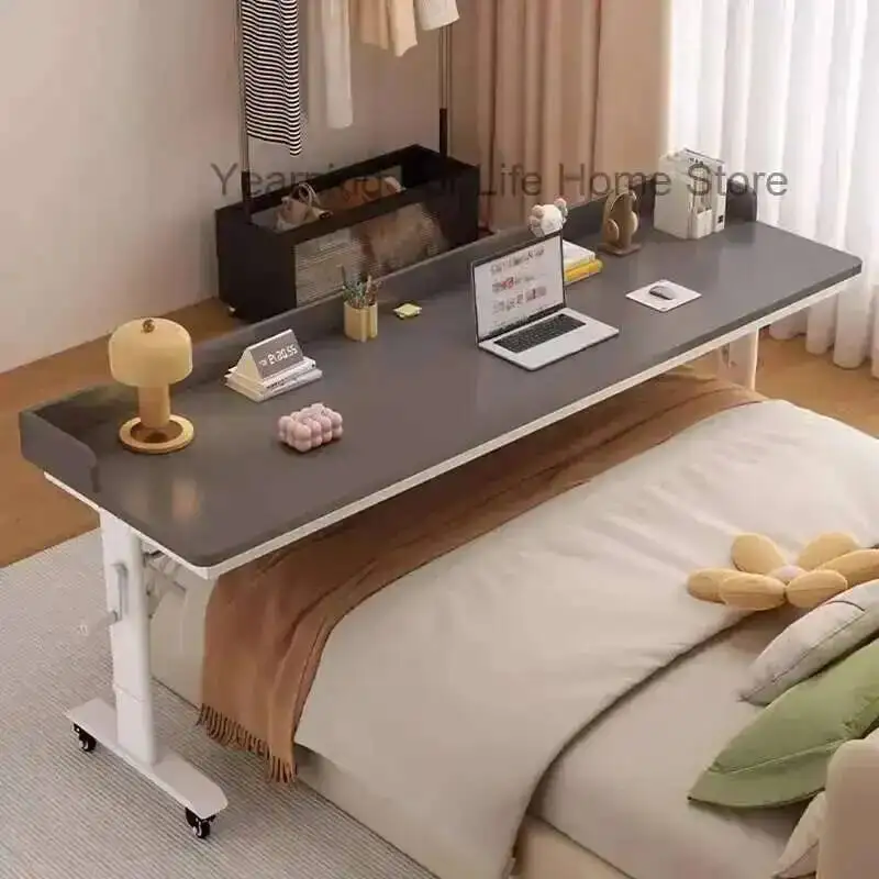 Side Students Reading Computer Desks Study Bed Gadgets Vanity Makeup Coffee Table Console Standing Bedroom Tavolo Home Furniture