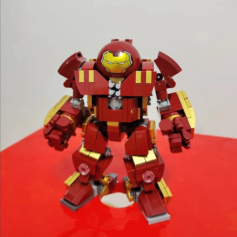 

Hero Movie Merchandise MOC Building Blocks - Assembled Anti-Hulk Iron Mecha Model, Kids' Toy Gift