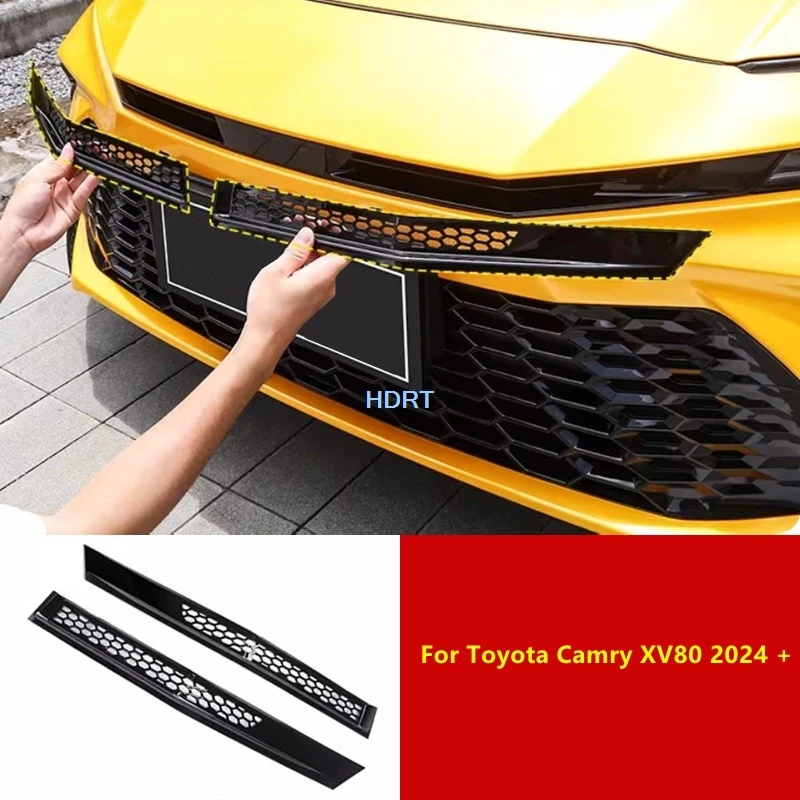 

For Toyota Camry XV80 2024 + Sports Edition Car Styling Front Bumper Racing Grills Insect Screen Net Water Tank Dust Proof Cover