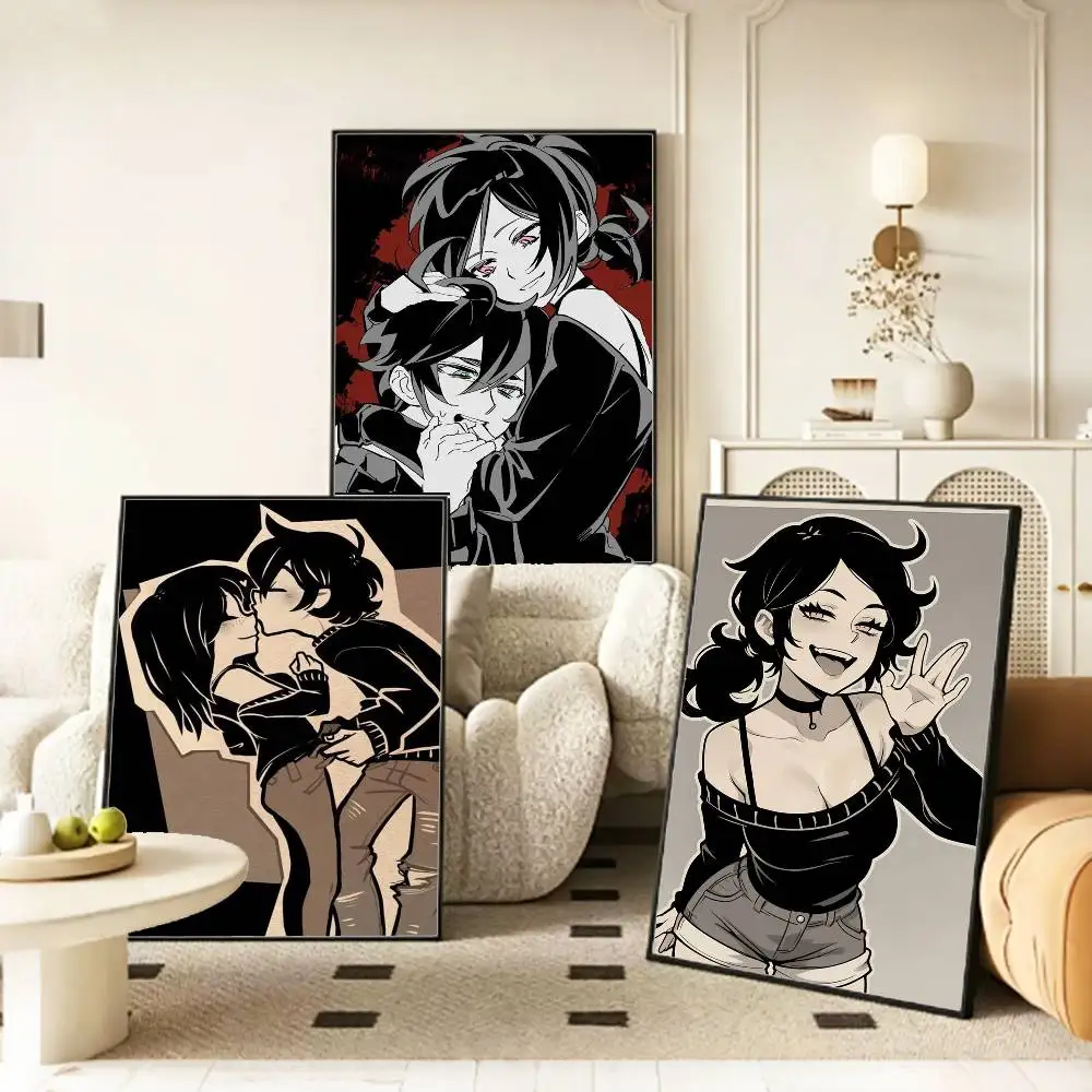 CCOL The Coffin of Andy and L-Leyley  Poster HD Self Adhesive Waterproof Wall Art Ideal for Home Office Dorm Gift