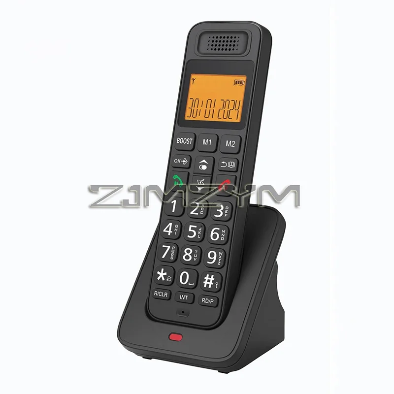 Landline Phone Wireless Desktop Telephone Caller Digital Phone for Office Home Hotel